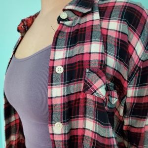 Gap Pink Flannel